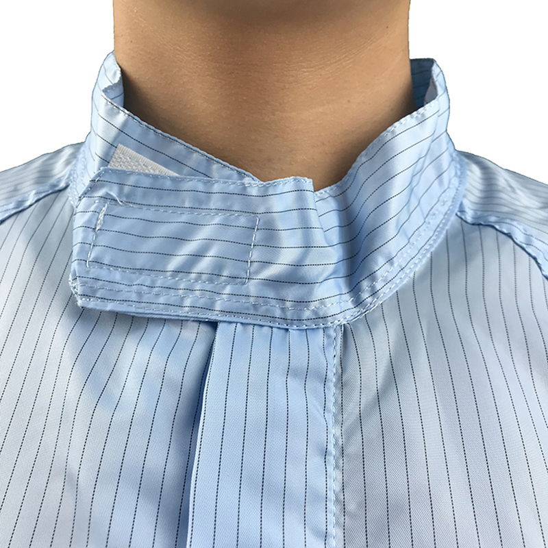 反静的スタンディングカラージャンプスーツ